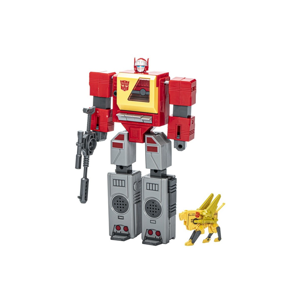 Hasbro - Los Transformers Retro 40 aniversario G1 - Autobot Blaster & Steeljaw