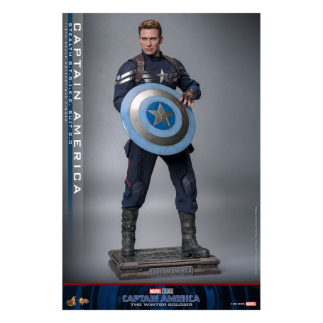 Hot Toys Capitán América: El Soldado de Invierno - Captain America Stealth S.T.R.I.K.E. Suit MMS 1/6
