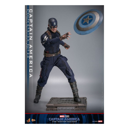 Hot Toys Capitán América: El Soldado de Invierno - Captain America Stealth S.T.R.I.K.E. Suit MMS 1/6