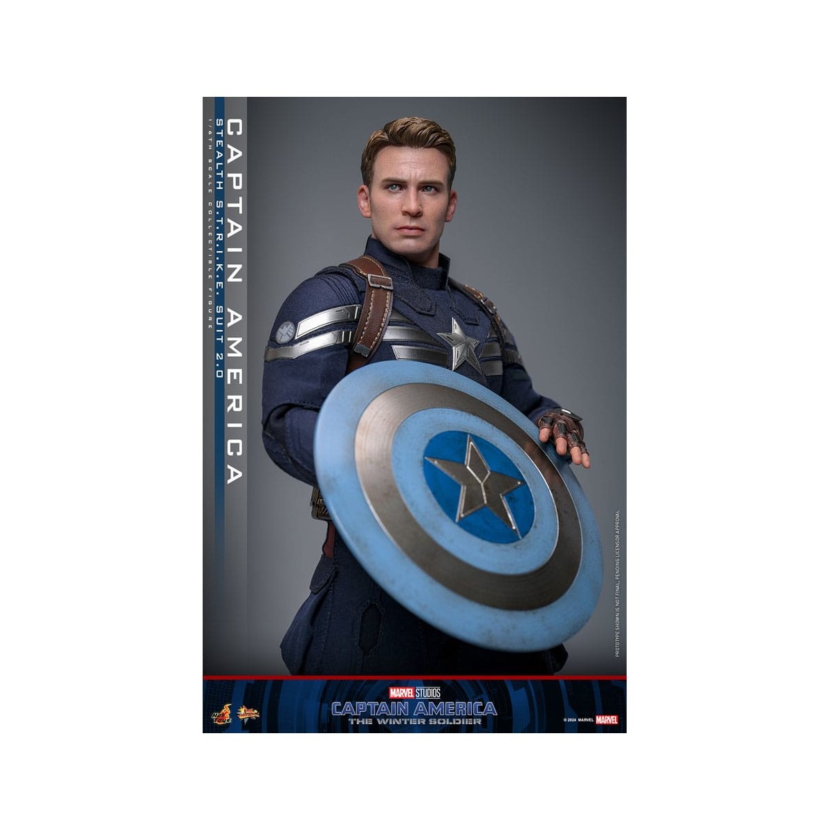 Hot Toys Capitán América: El Soldado de Invierno - Captain America Stealth S.T.R.I.K.E. Suit MMS 1/6