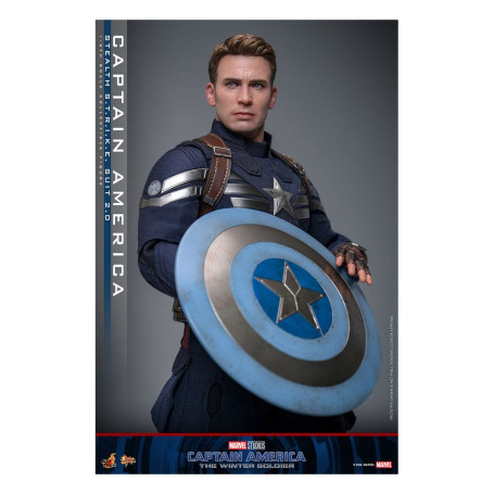 Hot Toys Capitán América: El Soldado de Invierno - Captain America Stealth S.T.R.I.K.E. Suit MMS 1/6