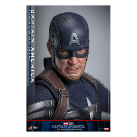 Hot Toys Capitán América: El Soldado de Invierno - Captain America Stealth S.T.R.I.K.E. Suit MMS 1/6