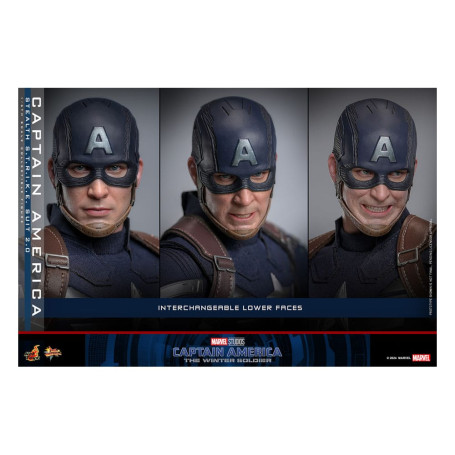 Hot Toys Capitán América: El Soldado de Invierno - Captain America Stealth S.T.R.I.K.E. Suit MMS 1/6