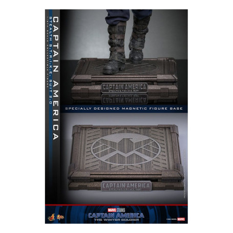 Hot Toys Capitán América: El Soldado de Invierno - Captain America Stealth S.T.R.I.K.E. Suit MMS 1/6