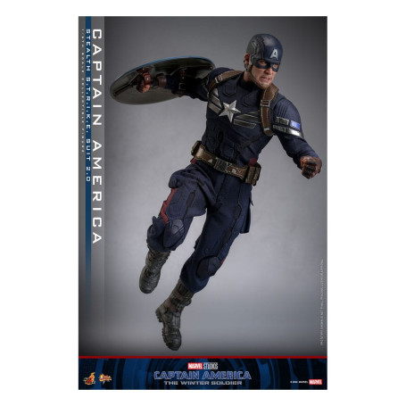 Hot Toys Capitán América: El Soldado de Invierno - Captain America Stealth S.T.R.I.K.E. Suit MMS 1/6