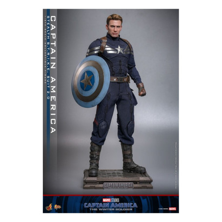 Hot Toys Capitán América: El Soldado de Invierno - Captain America Stealth S.T.R.I.K.E. Suit MMS 1/6