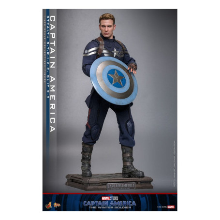 Hot Toys Capitán América: El Soldado de Invierno - Captain America Stealth S.T.R.I.K.E. Suit MMS 1/6