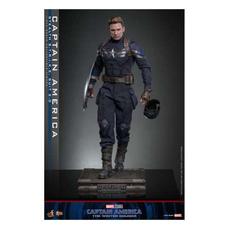 Hot Toys Capitán América: El Soldado de Invierno - Captain America Stealth S.T.R.I.K.E. Suit MMS 1/6