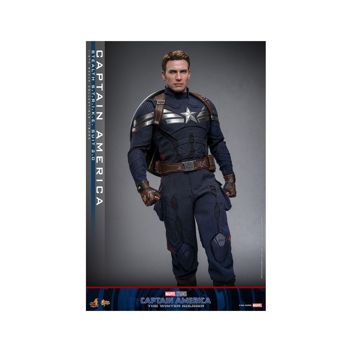 Hot Toys Capitán América: El Soldado de Invierno - Captain America Stealth S.T.R.I.K.E. Suit MMS 1/6