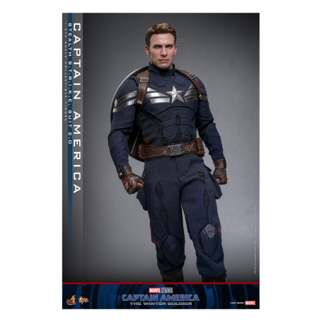 Hot Toys Capitán América: El Soldado de Invierno - Captain America Stealth S.T.R.I.K.E. Suit MMS 1/6
