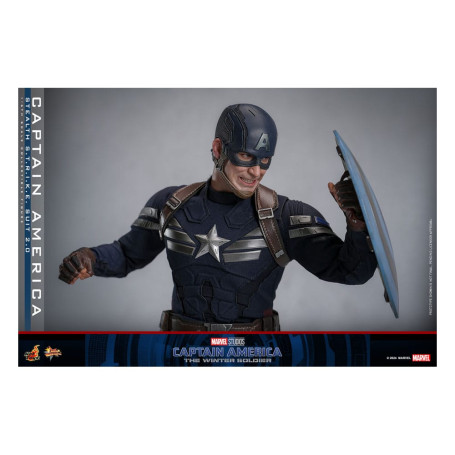 Hot Toys Capitán América: El Soldado de Invierno - Captain America Stealth S.T.R.I.K.E. Suit MMS 1/6