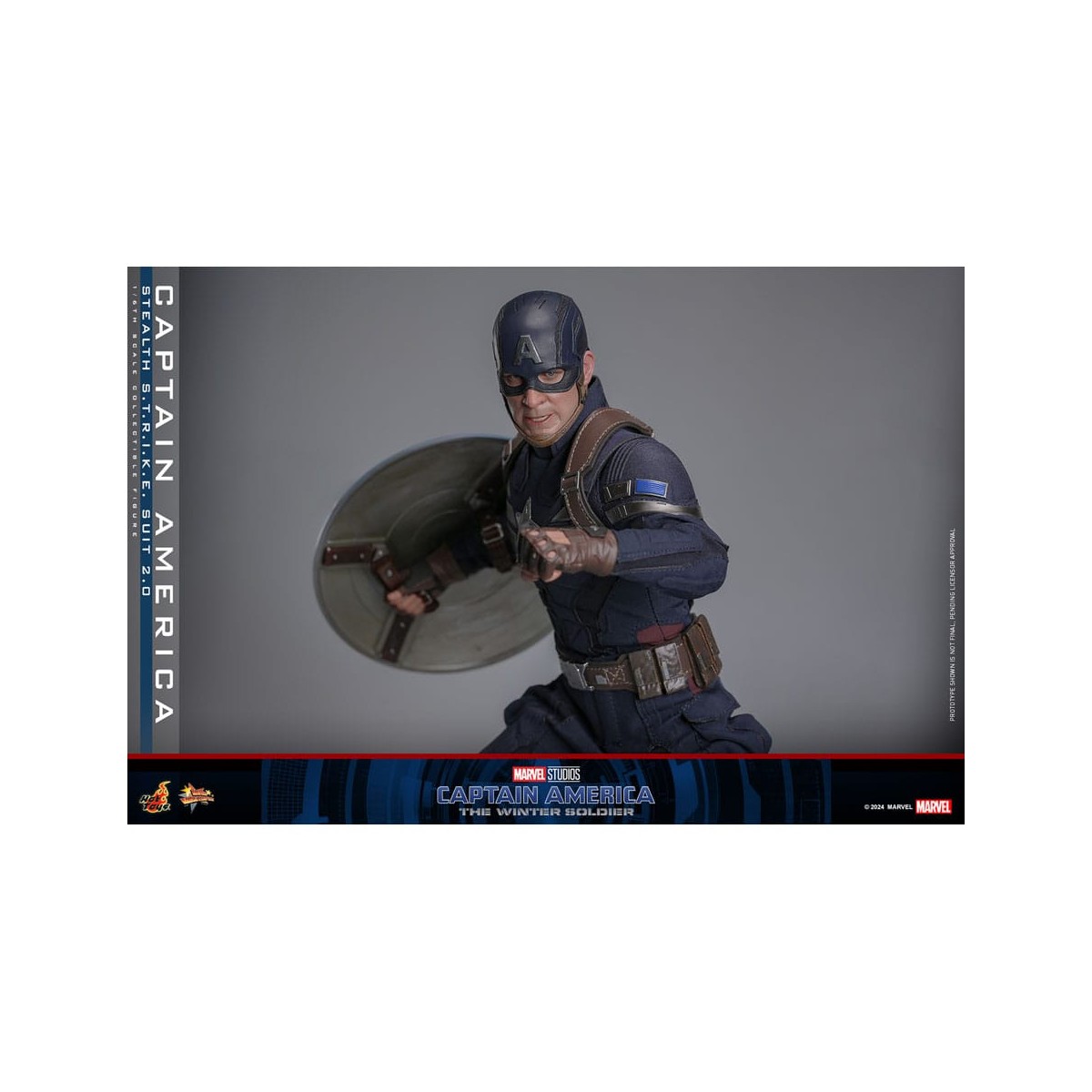 Hot Toys Capitán América: El Soldado de Invierno - Captain America Stealth S.T.R.I.K.E. Suit MMS 1/6
