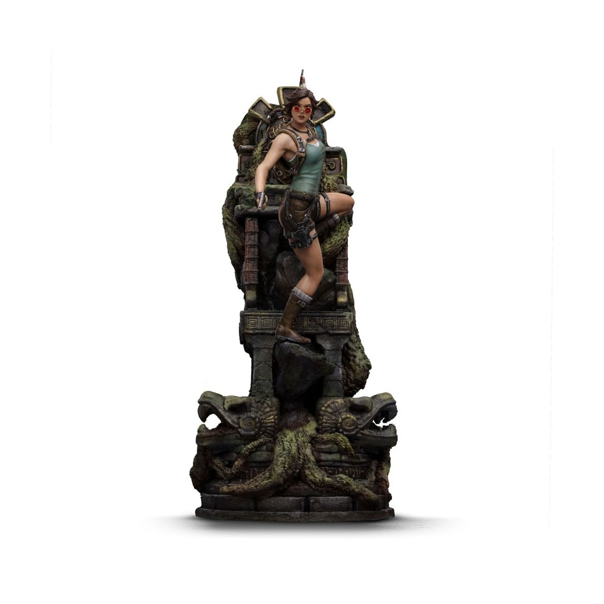 Iron Studios Tomb Raider - Lara Croft Deluxe Art Escala 1/10 - CCXP 2024