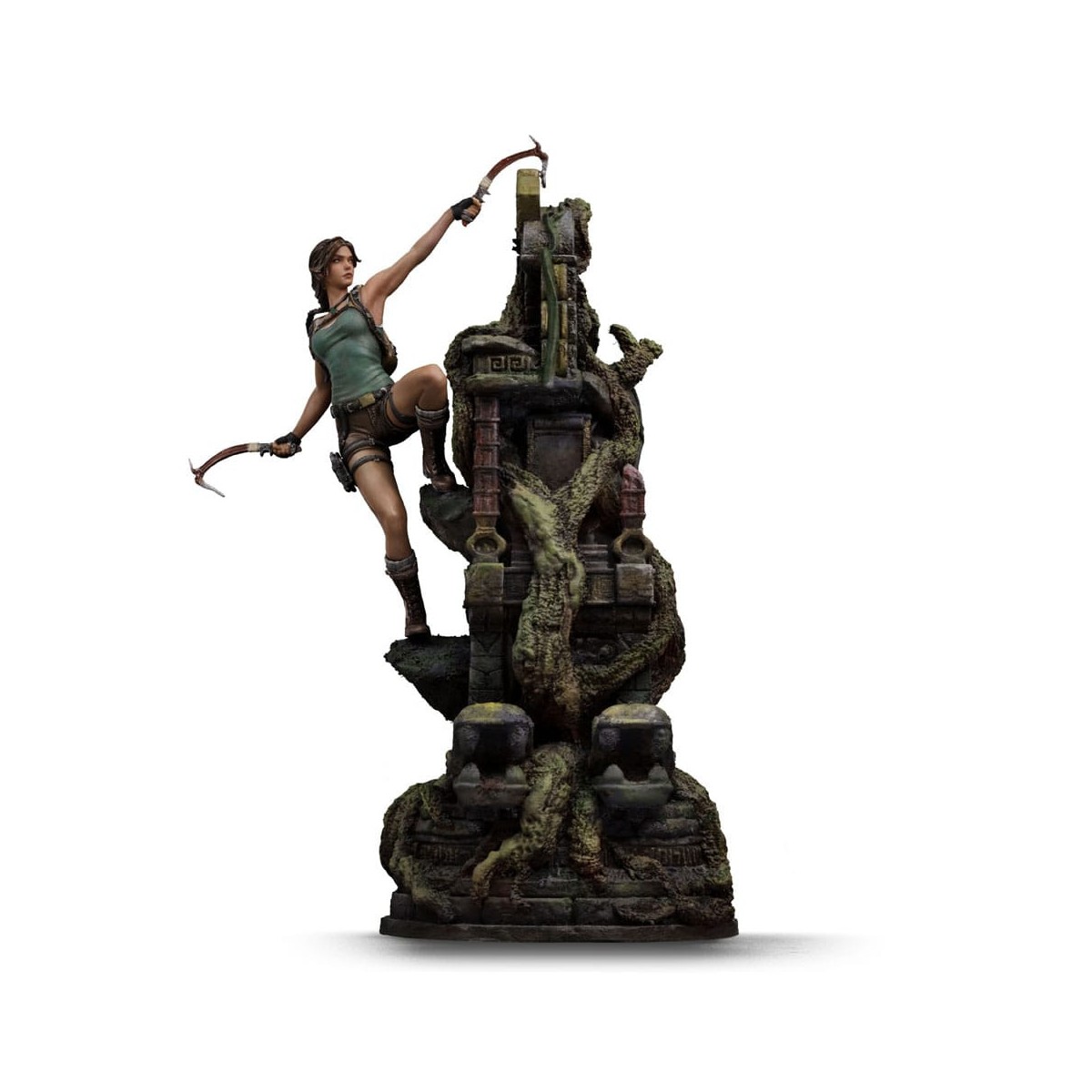 Iron Studios Tomb Raider - Lara Croft Deluxe Art Escala 1/10 - CCXP 2024