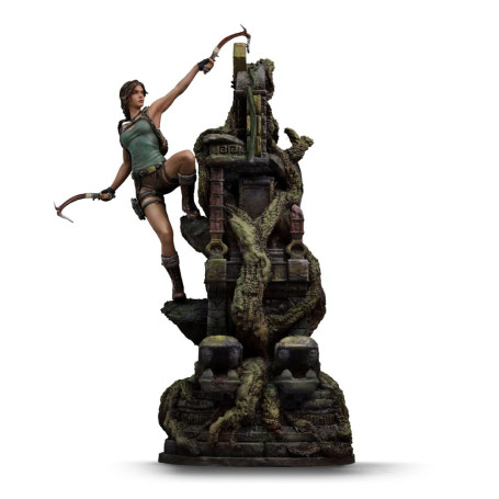 Iron Studios Tomb Raider - Lara Croft Deluxe Art Escala 1/10 - CCXP 2024