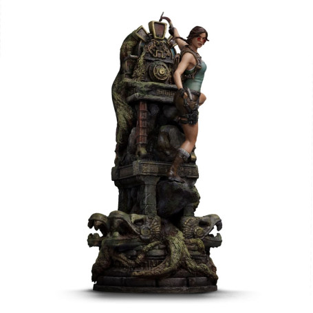 Iron Studios Tomb Raider - Lara Croft Deluxe Art Escala 1/10 - CCXP 2024