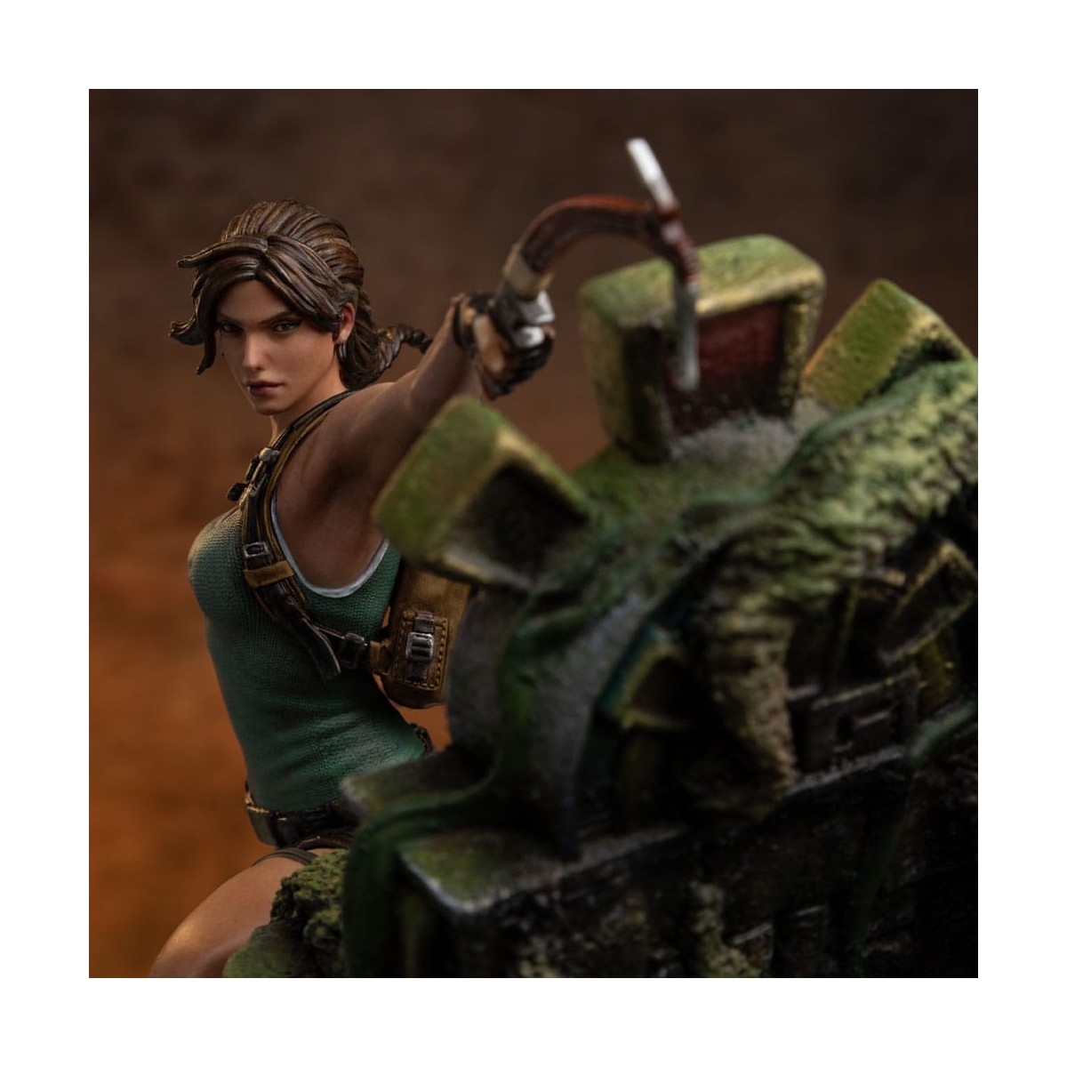 Iron Studios Tomb Raider - Lara Croft Deluxe Art Escala 1/10 - CCXP 2024