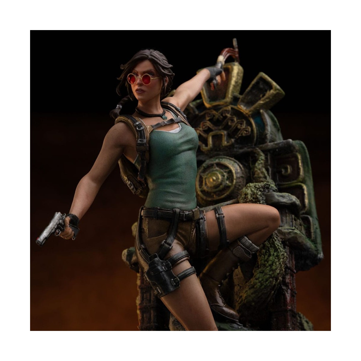 Iron Studios Tomb Raider - Lara Croft Deluxe Art Escala 1/10 - CCXP 2024