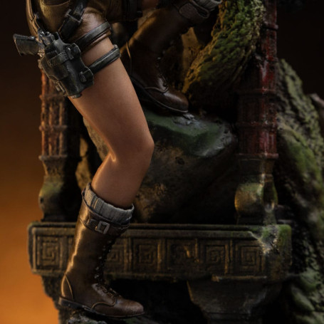 Iron Studios Tomb Raider - Lara Croft Deluxe Art Escala 1/10 - CCXP 2024