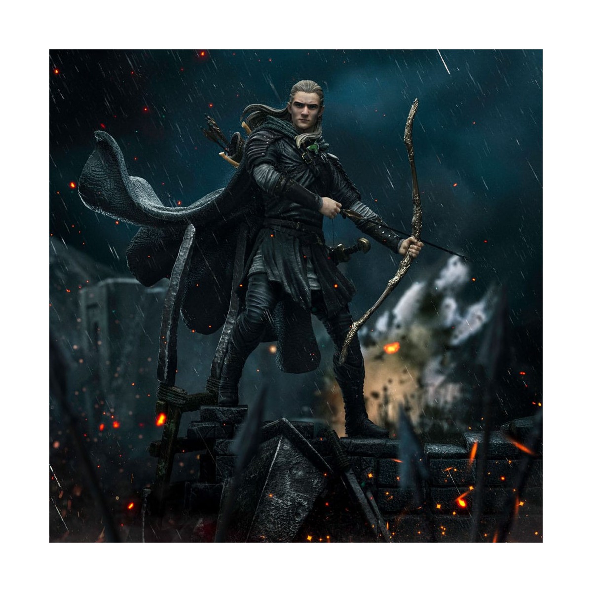 Iron Studios - Legolas Desatado - El Señor de los Anillos - LOTR BDS Art Escala 1/10