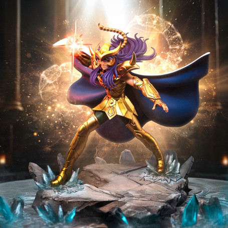 Iron Studios - Saint Seiya - Milo del Escorpión BDS Art Scale 1/10 - Los Caballeros del Zodiaco Milo del Escorpión