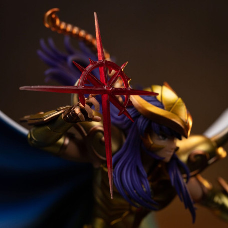 Iron Studios - Saint Seiya - Milo del Escorpión BDS Art Scale 1/10 - Los Caballeros del Zodiaco Milo del Escorpión