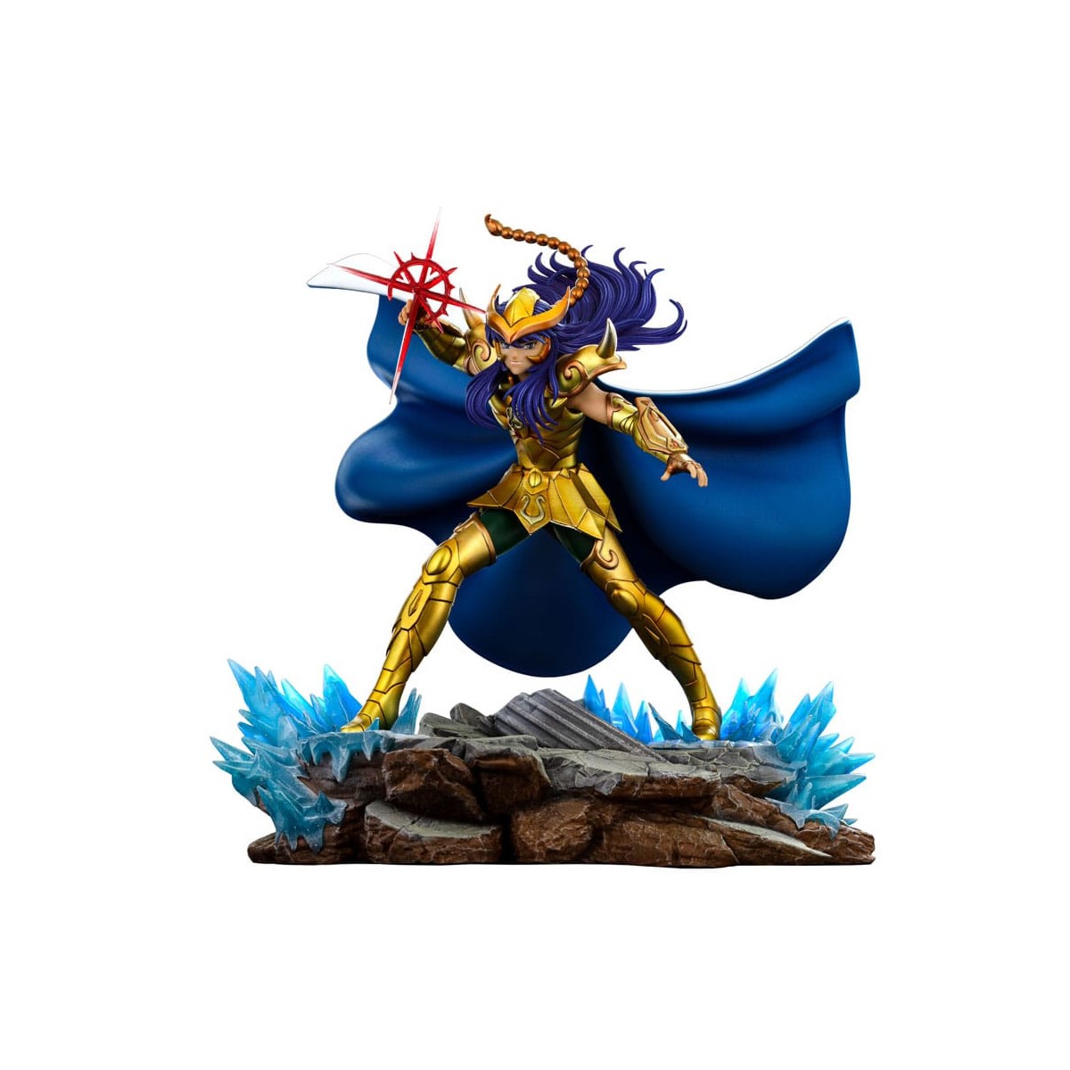 Iron Studios - Saint Seiya - Milo del Escorpión BDS Art Scale 1/10 - Los Caballeros del Zodiaco Milo del Escorpión