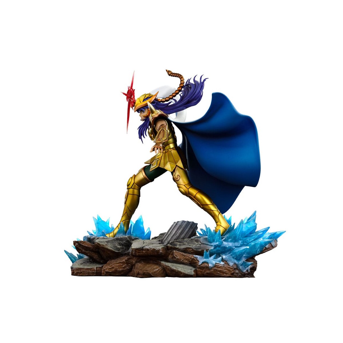 Iron Studios - Saint Seiya - Milo del Escorpión BDS Art Scale 1/10 - Los Caballeros del Zodiaco Milo del Escorpión