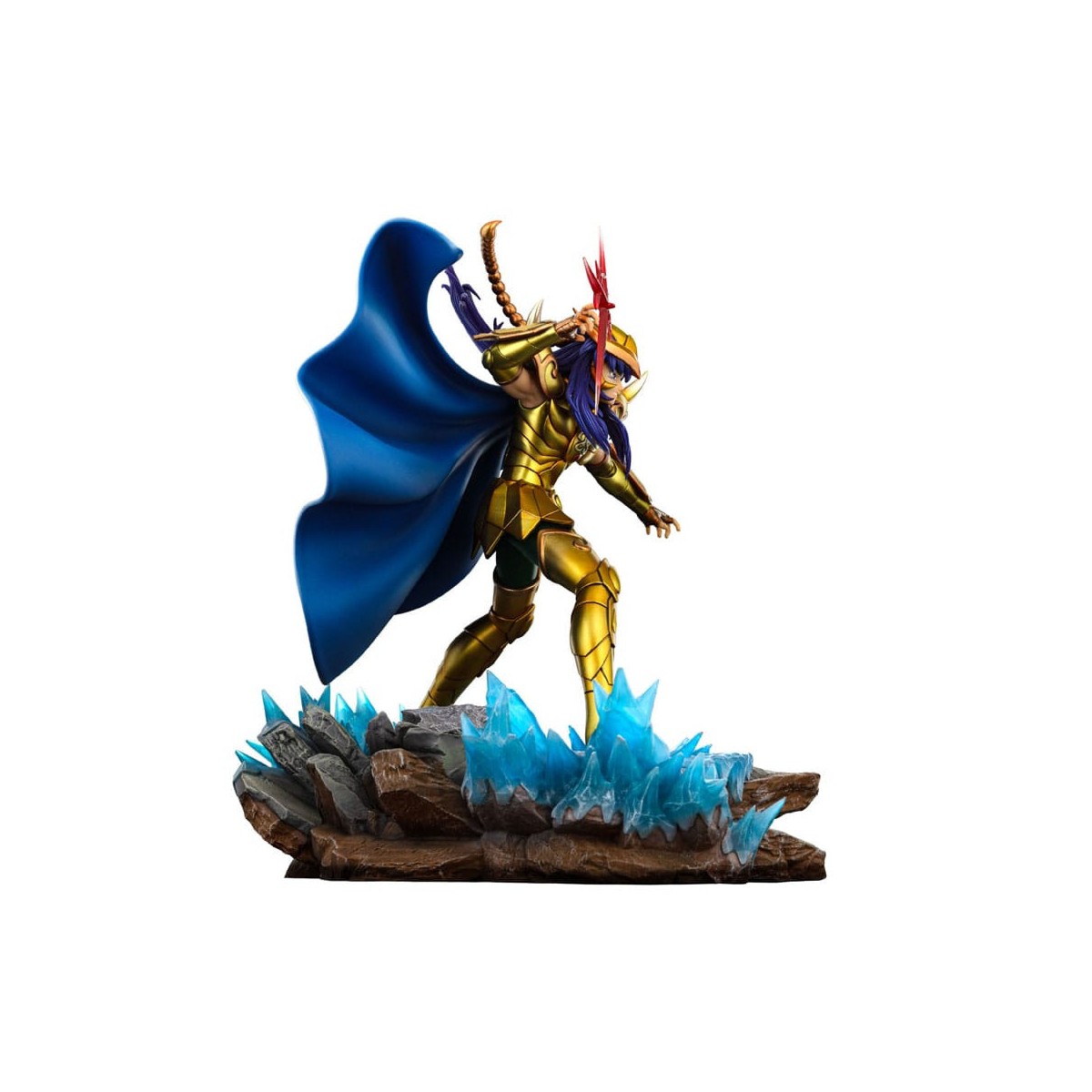 Iron Studios - Saint Seiya - Milo del Escorpión BDS Art Scale 1/10 - Los Caballeros del Zodiaco Milo del Escorpión