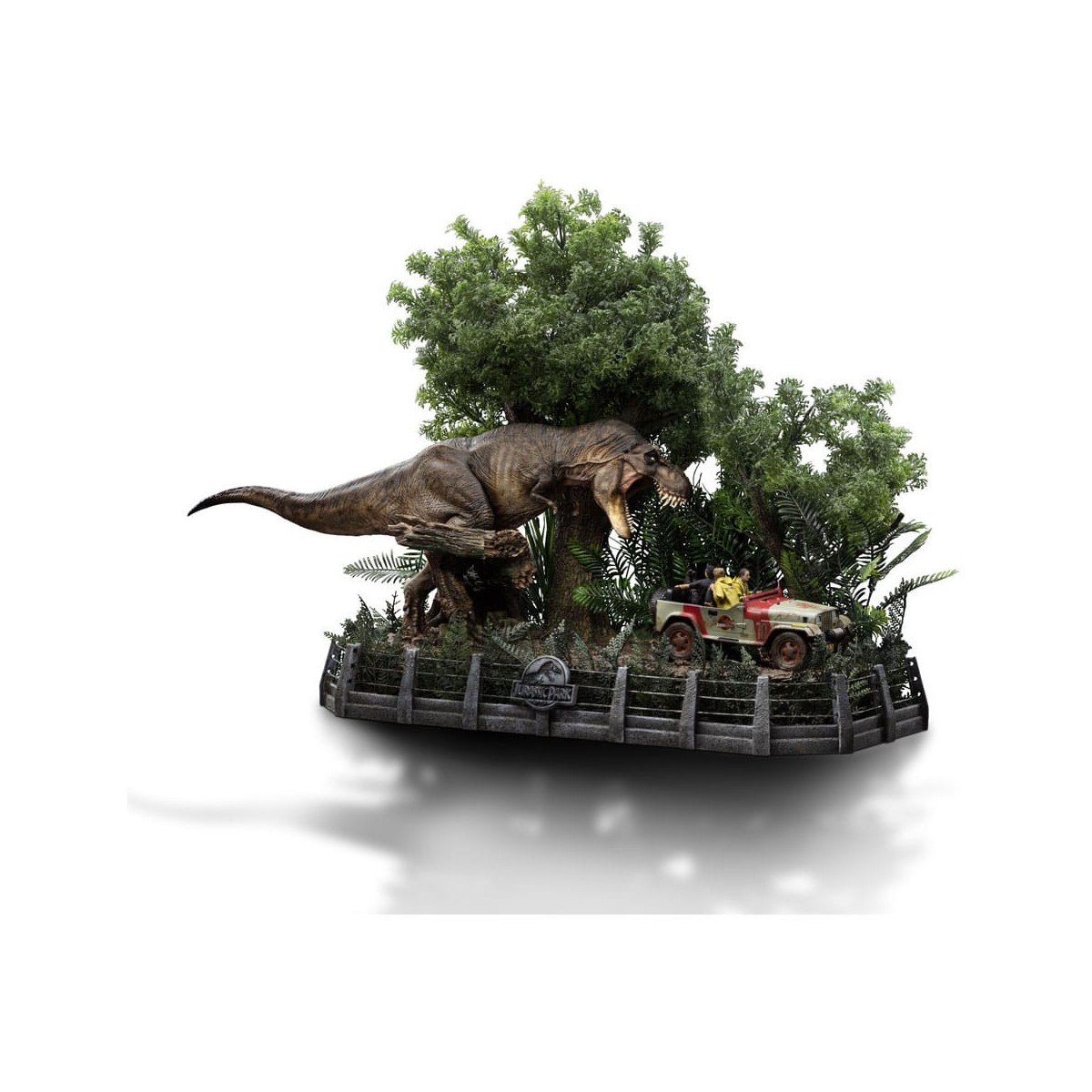 Iron Studios - Jurassic Park Demi Art Scale La Escena Final - 1/20