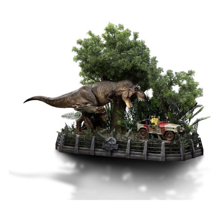 Iron Studios - Jurassic Park Demi Art Scale La Escena Final - 1/20