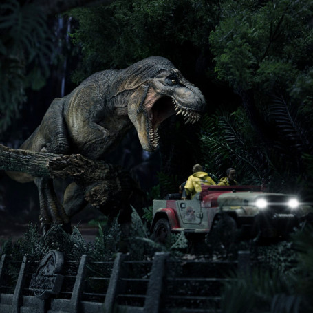 Iron Studios - Jurassic Park Demi Art Scale La Escena Final - 1/20