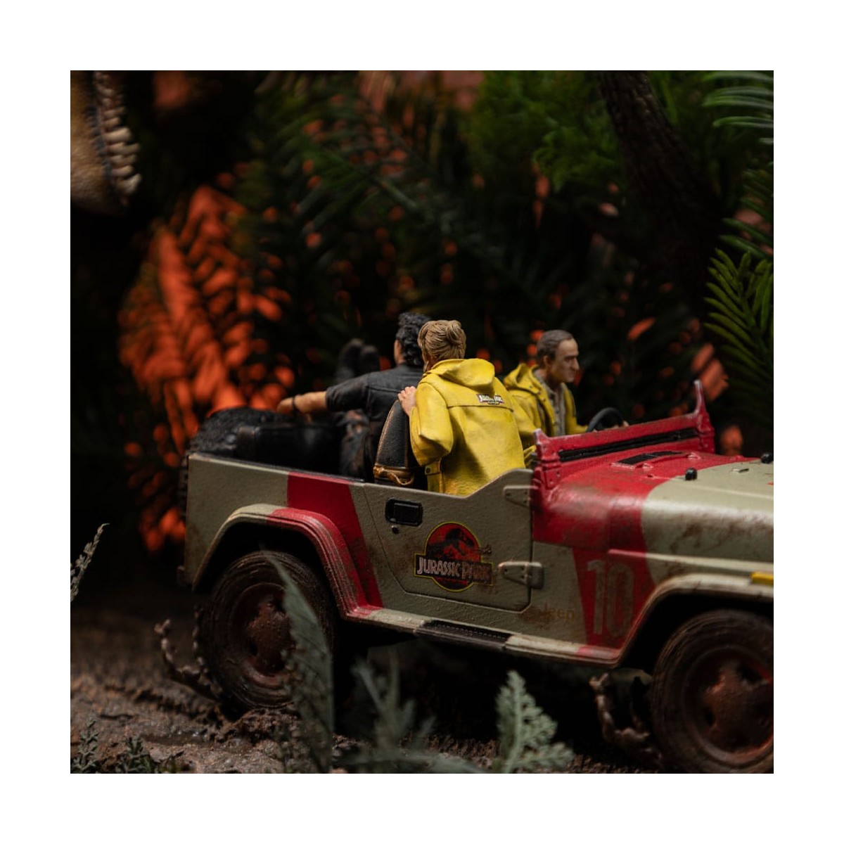 Iron Studios - Jurassic Park Demi Art Scale La Escena Final - 1/20