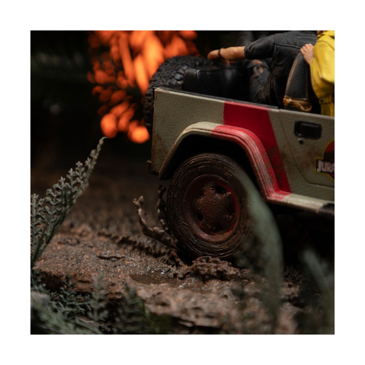 Iron Studios - Jurassic Park Demi Art Scale La Escena Final - 1/20