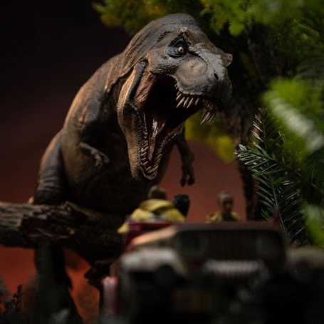 Iron Studios - Jurassic Park Demi Art Scale La Escena Final - 1/20