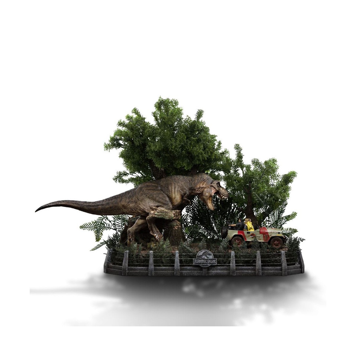 Iron Studios - Jurassic Park Demi Art Scale La Escena Final - 1/20