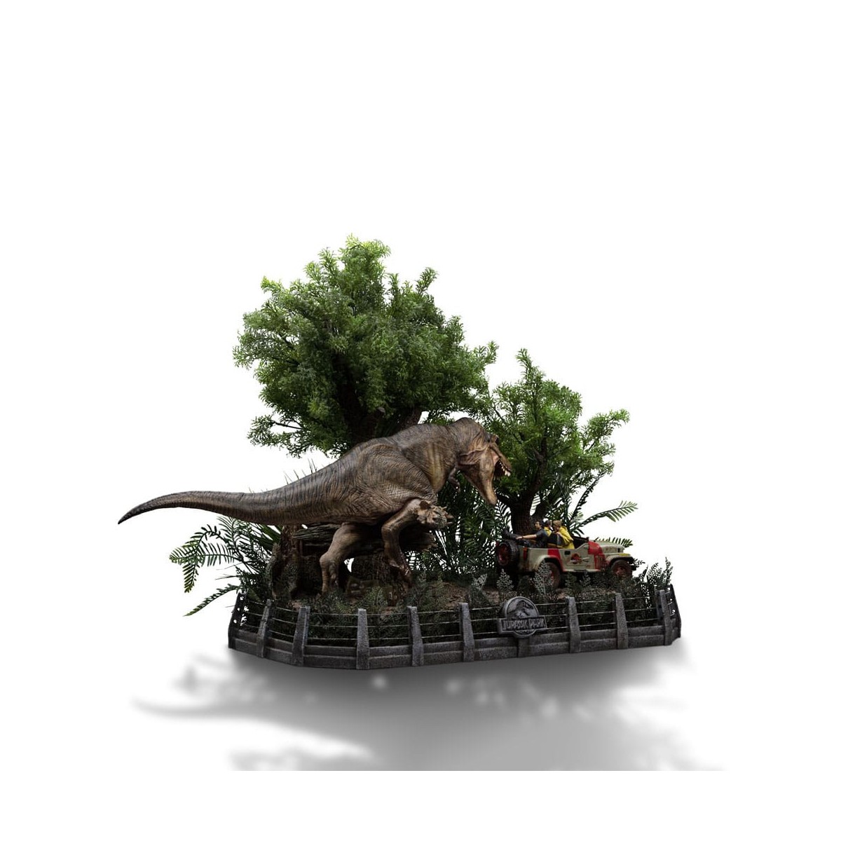 Iron Studios - Jurassic Park Demi Art Scale La Escena Final - 1/20