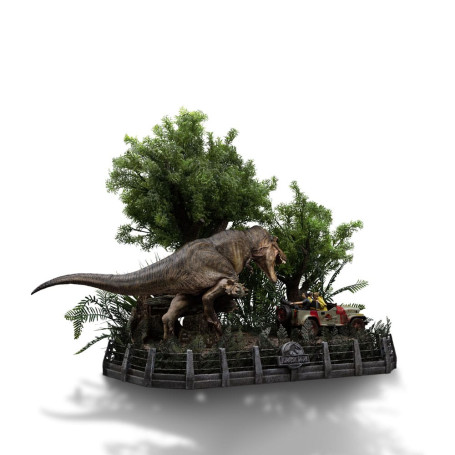Iron Studios - Jurassic Park Demi Art Scale La Escena Final - 1/20
