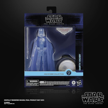 Star Wars La Serie Negra - Colección Holocomm de Darth Vader