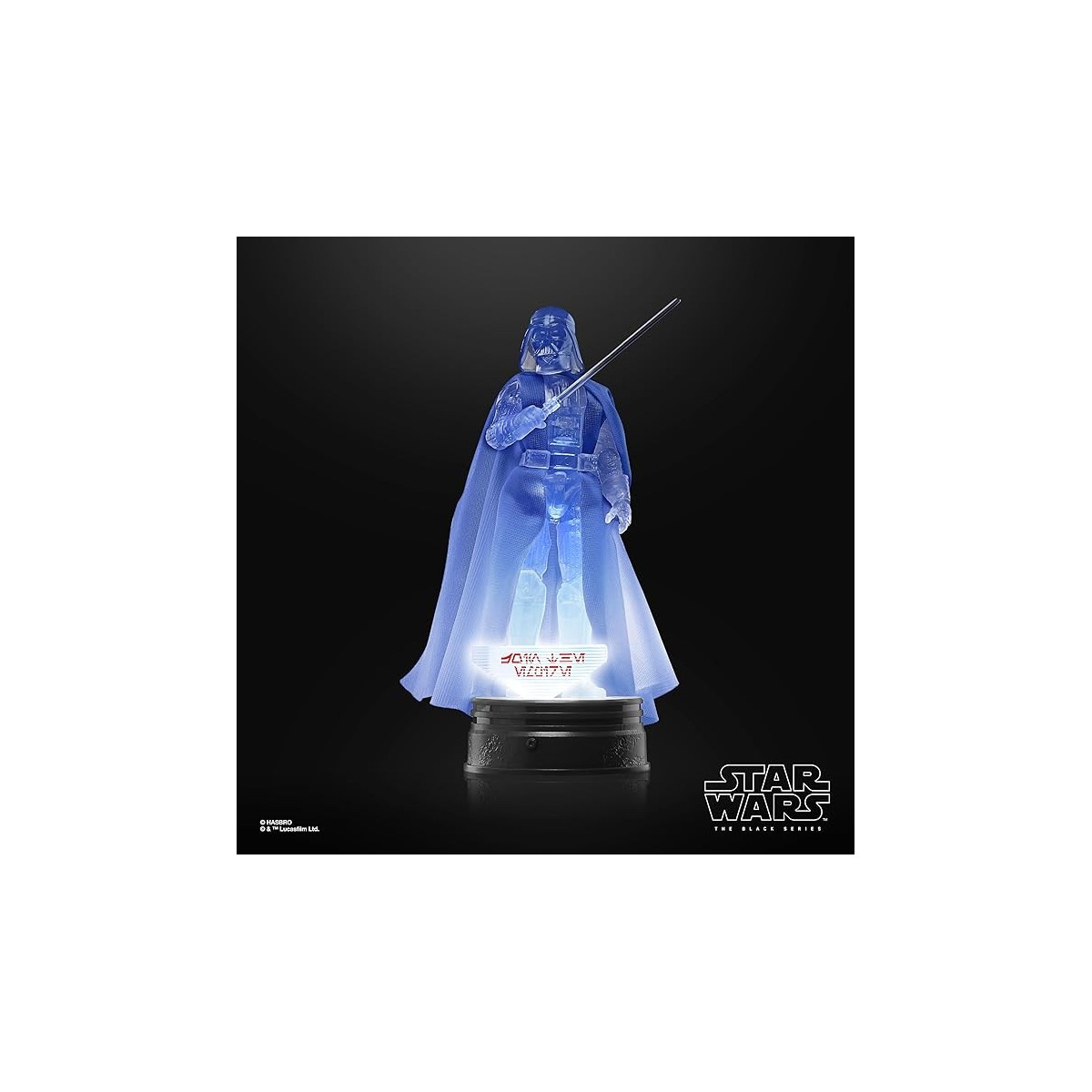 Star Wars La Serie Negra - Colección Holocomm de Darth Vader