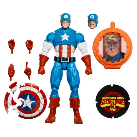 Hasbro Marvel Legends Series - Capitán América - Secret Wars
