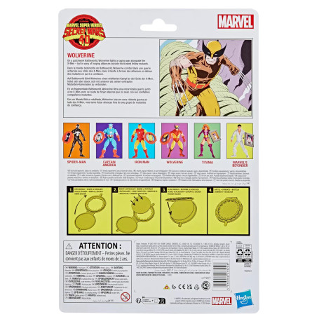 Hasbro Marvel Legends Series - Lobezno - Secret Wars