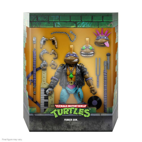Super 7 - TMNT - Ultimates Punker Donatello - Teenage Mutant Ninja Turtles