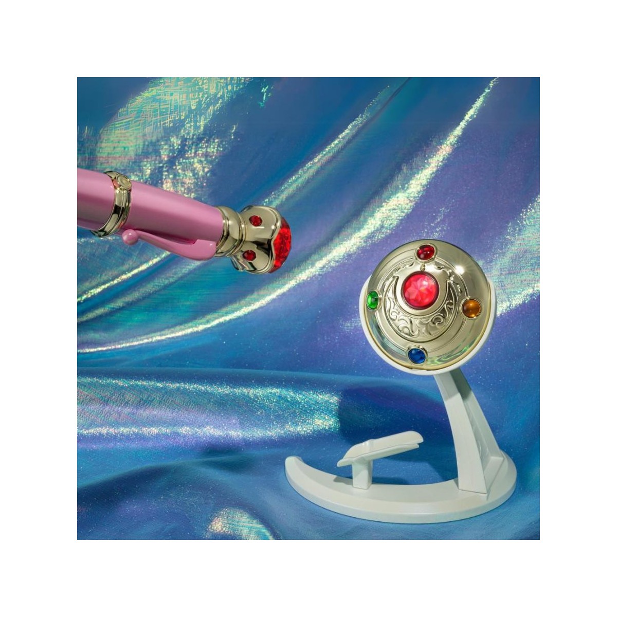 Tamashii - Sailor Moon - Set de Broche y Bolígrafo Disfraz - Edición Color Brillante - Proplica