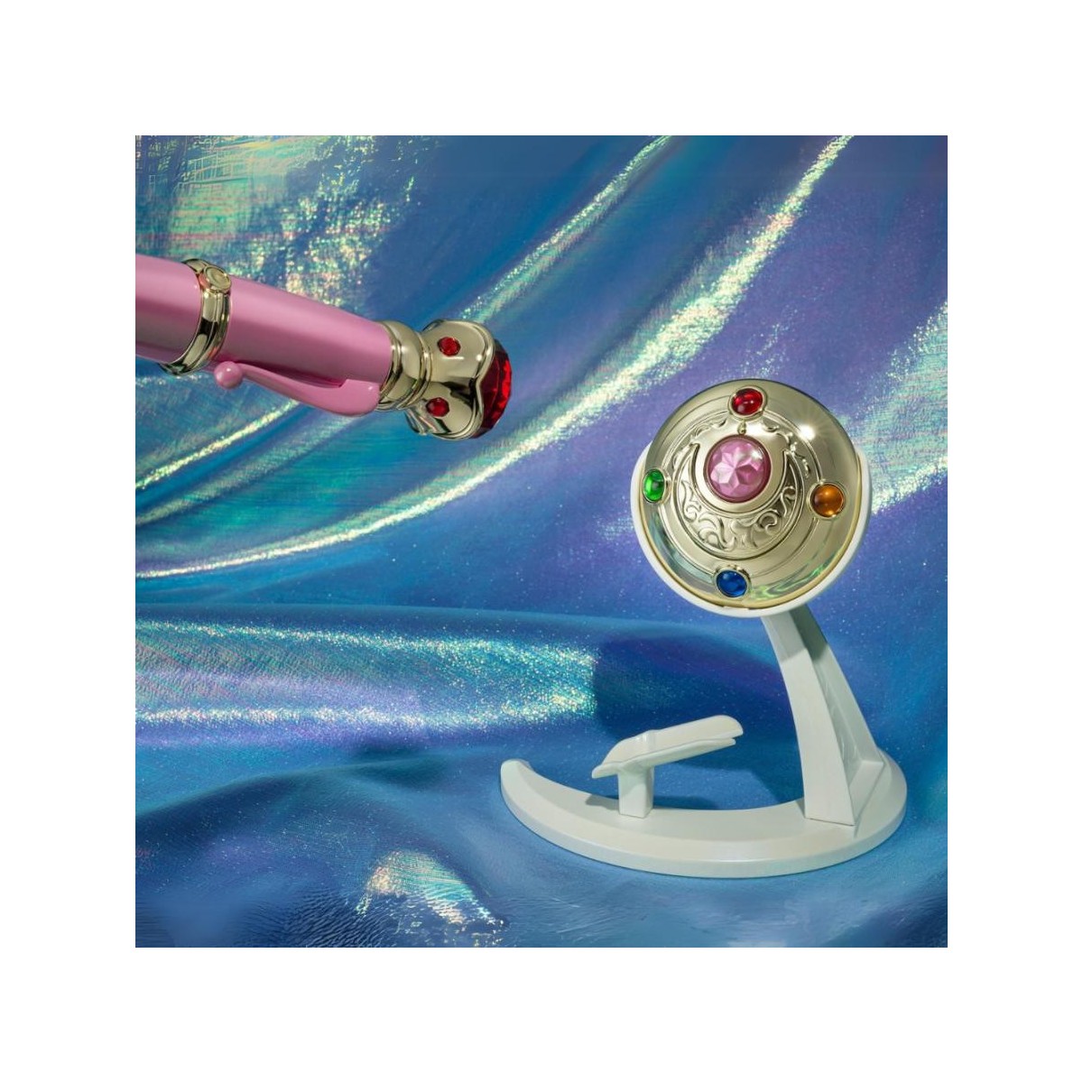 Tamashii - Sailor Moon - Set de Broche y Bolígrafo Disfraz - Edición Color Brillante - Proplica