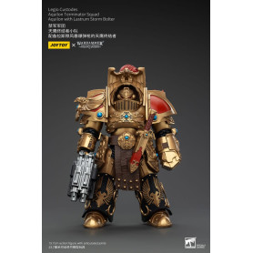 JoyToy Space Marines - Escuadra Terminator Legio Custodes Aquilon - Aquilon con Tormenta Lastrum