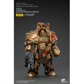 JoyToy Space Marines - Escuadra Terminator Legio Custodes Aquilon - Aquilon con Tormenta Lastrum