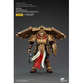 JoyToy Space Marines - Escuadra Legio Custodes Custodian Venatari - Venatari con Destructor Kenetic