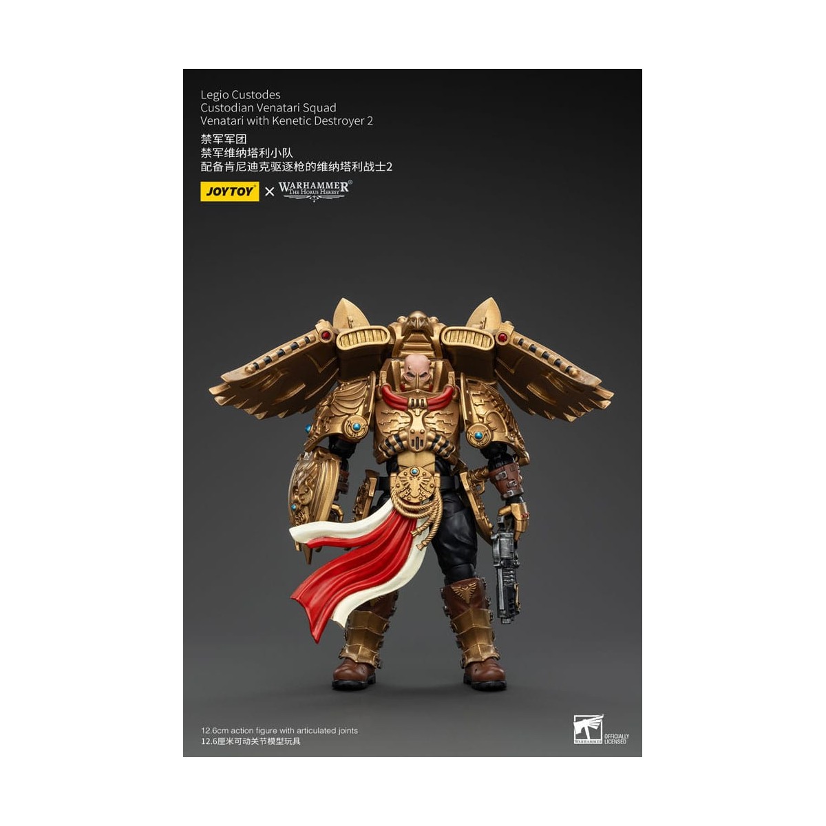 JoyToy Space Marines - Legio Custodes Escuadra Venatari - Venatari con Destructor Kenetic 2