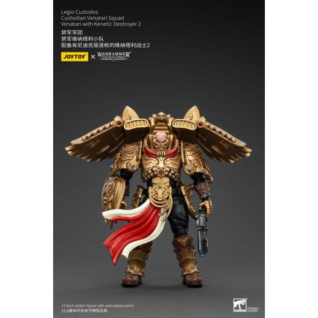 JoyToy Space Marines - Legio Custodes Escuadra Venatari - Venatari con Destructor Kenetic 2